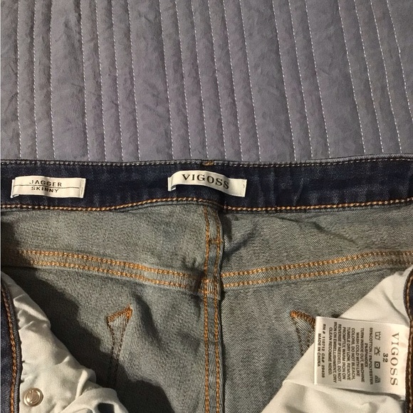 Blue VIGOSS Jeans size 32 - Picture 3 of 3